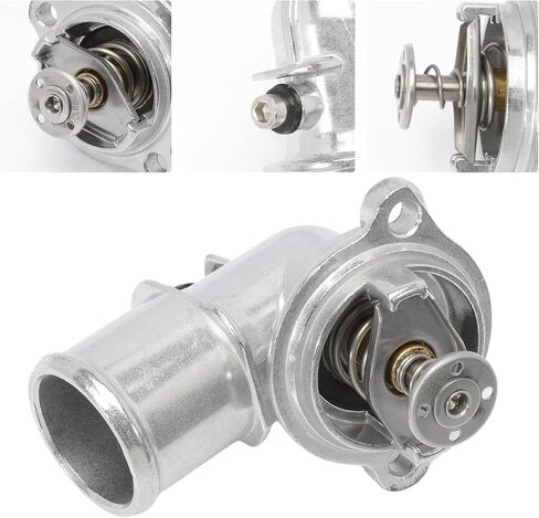 Aluminium Thermostat Housing Upgrade Compatible with RAM 1500 Grand Cherokee Wrangler Gladiator 3.0L Diese 2014-2022 902-3040 68253514AA in Saudi Arabia