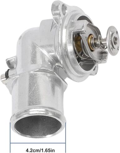 Aluminium Thermostat Housing Upgrade Compatible with RAM 1500 Grand Cherokee Wrangler Gladiator 3.0L Diese 2014-2022 902-3040 68253514AA in Saudi Arabia