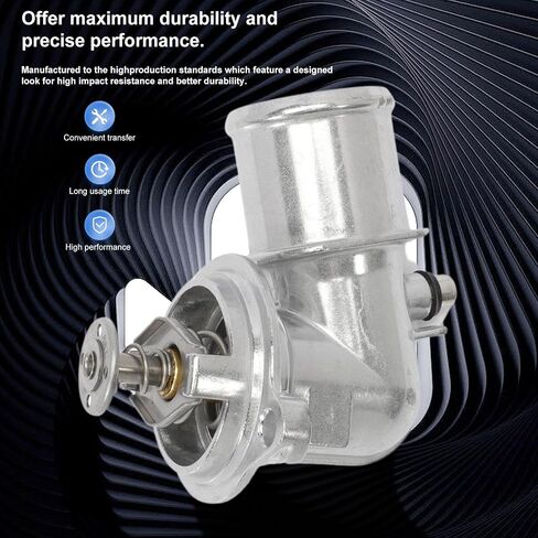 Aluminium Thermostat Housing Upgrade Compatible with RAM 1500 Grand Cherokee Wrangler Gladiator 3.0L Diese 2014-2022 902-3040 68253514AA in Saudi Arabia