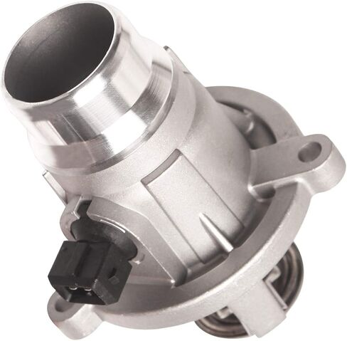Engine Coolant Thermostat & Housing Assembly Compatible with BMW X5 X6 745i 745Li 545i 645Ci 760i X5 X6 650i 750i 750Li 550i E53 E60 4.4L 6.0L 11537586885, 4508105D in Saudi Arabia