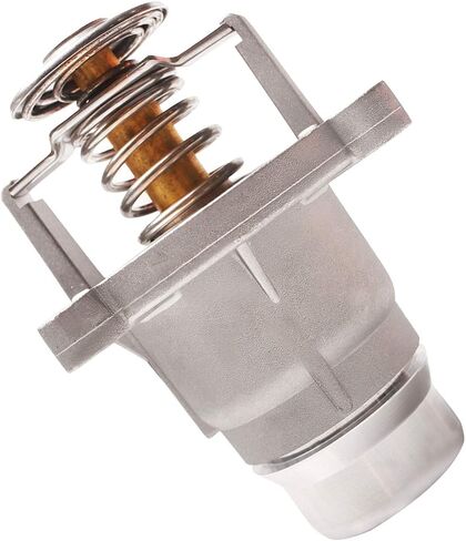 Engine Coolant Thermostat & Housing Assembly Compatible with BMW X5 X6 745i 745Li 545i 645Ci 760i X5 X6 650i 750i 750Li 550i E53 E60 4.4L 6.0L 11537586885, 4508105D in Saudi Arabia