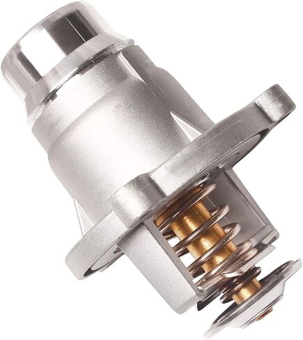 Engine Coolant Thermostat & Housing Assembly Compatible with BMW X5 X6 745i 745Li 545i 645Ci 760i X5 X6 650i 750i 750Li 550i E53 E60 4.4L 6.0L 11537586885, 4508105D in Saudi Arabia