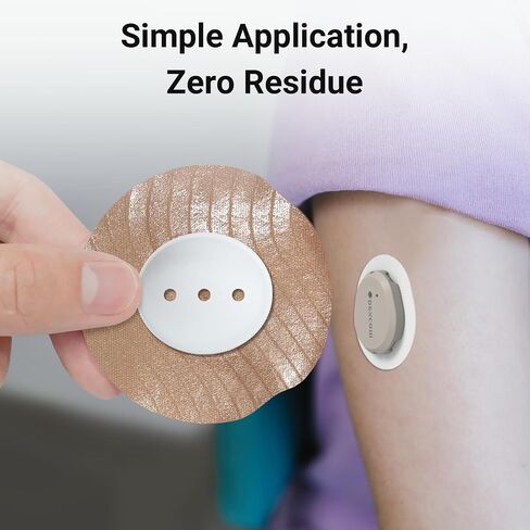 رقعات لاصقة Dexcom G7 - 20 قطعة من رقعات Dexcom G7 المقاومة للماء وجيدة التهوية مع غطاء صلب، حماية متعددة الطبقات لمدة تزيد عن 10 أيام، علبة مفصلية ممتازة (أسمر ضارب للصفرة) in Kuwait