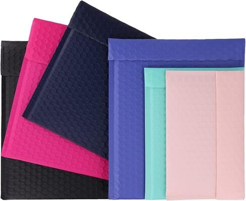 12x9" Side-Opening Light Pink Bubble Mailers (25-Pack) in Kuwait