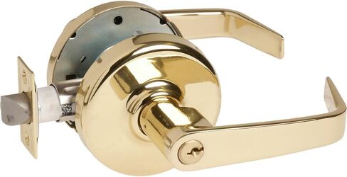 Corbin Russwin CL3351-NZD-605-KR الصف 1 مدخل/دخول/مكتب، 605 - مصقول لامع، ظهر 2-3/4 بوصة، بدون يد، فولاذ/زنك/نحاس in Kuwait