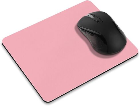 Non-Slip Rectangle Mousepad, Solid Bright Yellow Mouse Pad for Home, Office and Gaming Desk in Kuwait
