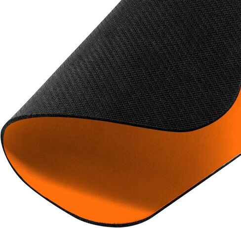 Non-Slip Rectangle Mousepad, Solid Bright Yellow Mouse Pad for Home, Office and Gaming Desk in Kuwait