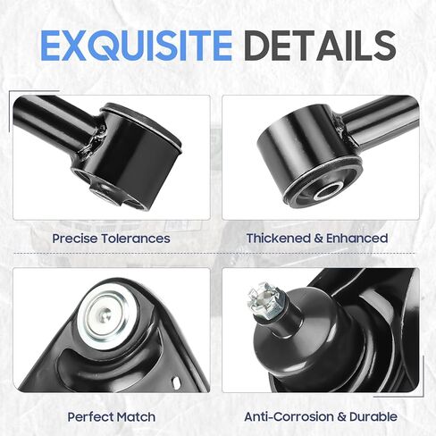 Front Upper Control Arm Assembly Driver & Passenger Side for 2007-2019 Toyota Tundra, 2008-2019 Toyota Sequoia K621307 K621308 (2PCs) in Saudi Arabia