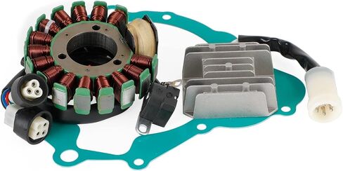 Artudatech Generator Stator Regulator Rectifier Gasket Kit for Yamaha YFM225 Moto-4 1986 1987-1988, for Yamaha YFM250 Moto-4 1989 1990-1991 59V-85510-20 59V-15451-01 3GH-15451-00 59V-81960-A0 in Saudi Arabia