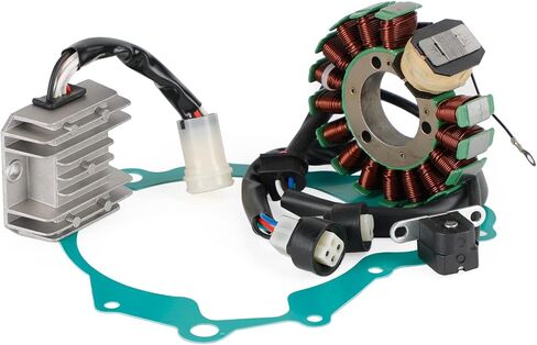 Artudatech Generator Stator Regulator Rectifier Gasket Kit for Yamaha YFM225 Moto-4 1986 1987-1988, for Yamaha YFM250 Moto-4 1989 1990-1991 59V-85510-20 59V-15451-01 3GH-15451-00 59V-81960-A0 in Saudi Arabia