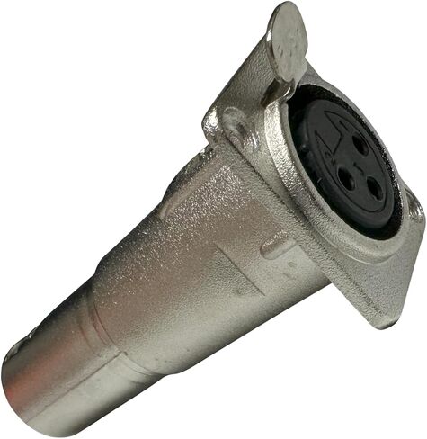 محول XLR، محول تركيب لوحة XLR ذو 3 دبابيس ومقبس XLR، قابس XLR للوحة توصيل XLR، لوحة حامل XLR أو تكوينات تركيب لوحة XLR مع أجهزة التثبيت المتضمنة (أنثى XLR إلى ذكر XLR) in Saudi Arabia