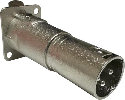 محول XLR، محول تركيب لوحة XLR ذو 3 دبابيس ومقبس XLR، قابس XLR للوحة توصيل XLR، لوحة حامل XLR أو تكوينات تركيب لوحة XLR مع أجهزة التثبيت المتضمنة (أنثى XLR إلى ذكر XLR) in Saudi Arabia