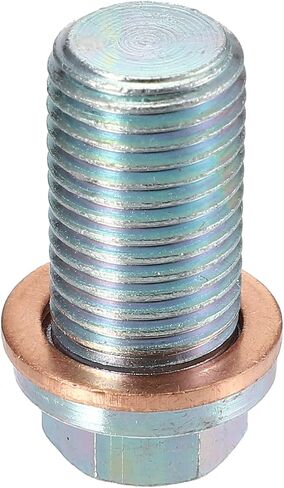 X AUTOHAUX 1 Set M14x1.5 Car Engine Oil Drain Plug with Washer A1119970330 for Mercedes-Benz C320 2001-2005 Steel Silver Tone in Saudi Arabia