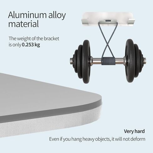 حامل تخزين مثبت على الحائط VR لسماعات الرأس VR مثبت على الحائط لـ Oculus Quest 2 Quest 3 / Play-Station Quest 2 سماعات مثبتة على الحائط وخطاطيف من سبائك الألومنيوم لتعليق الرفوف المثبتة على الحائط in Kuwait