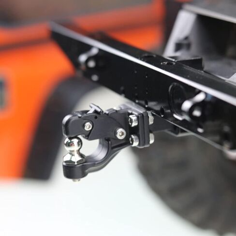 خطاف مقطورة معدني لسيارة RC، خطاف مقطورة زاحف، خطاف سحب، خطاف سحب لـ scx10 90046 traxxas trx4، قطع غيار وإكسسوارات سيارة RC... in Kuwait