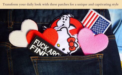 Ticket to Pound Town Patch - Iron On/Sew On - Fully Embroidered, White or Beige - Funny Morale, Tactical, Military Patch for Tactical Gear, Backpack, Cap, Vest (2 PCS) in Saudi Arabia