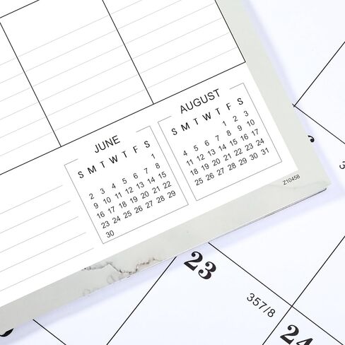 Calendar 2024-2025 - Wall Calendar 2024-2025, 12" x 17", July 2024 - December 2025, 2024-2025 Wall Calendar with Julian Dates - Black Waterink in Saudi Arabia