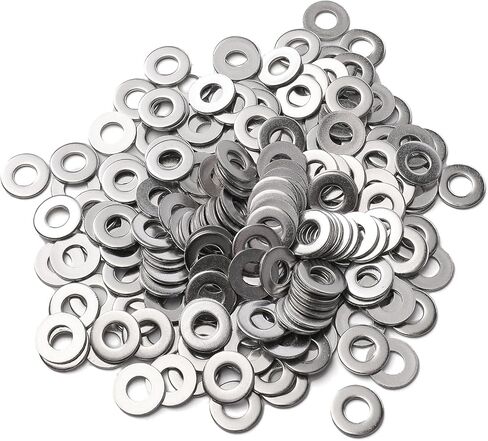 150pcs #10 Stainless Flat Washers,18-8(304) Stainless Steel Washers Flat in Kuwait