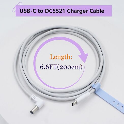 AC/DC 9V Adapter USB C Power Cord Charger for Ameda 9V Breast Pump (USB C Cable W/AC ADAPTE 9V) in Saudi Arabia