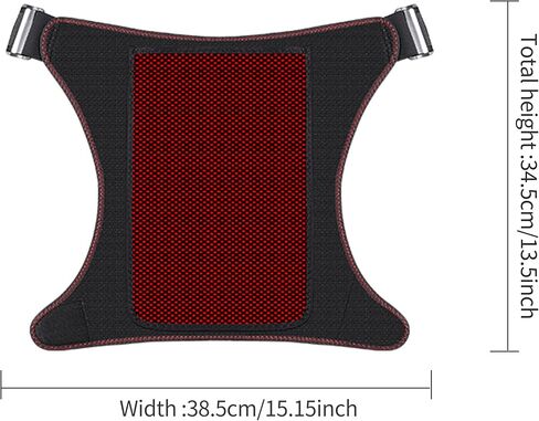 وسادة تسخين الورك - وسادة تسخين لتخفيف آلام الورك وعرق النسا - جهاز فعال لتخفيف آلام الورك، 3 درجات حرارة اهتزاز قابلة للتعديل in Kuwait