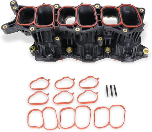 283103CAA0 Lqito Engine Intake Manifold with Gaskets Fits for 2011 2012 2013 Kia Sorento 2014 Kia Sedona 2010 2011 2012 Hyundai Santa Fe 3.5L V6# Replace# 615-472 28310-3CAA0 in Saudi Arabia