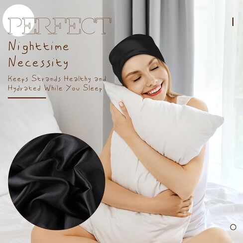 35" Large Black Satin Head Scarf for Women Fashion Square Silk Hair Scarf for Hair Wrapping Square Hair Bandanas Large Head Scarves for Sleeping Head Wraps in Saudi Arabia