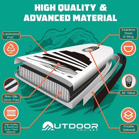 Outdoor Crusier Paddle Board in Kuwait