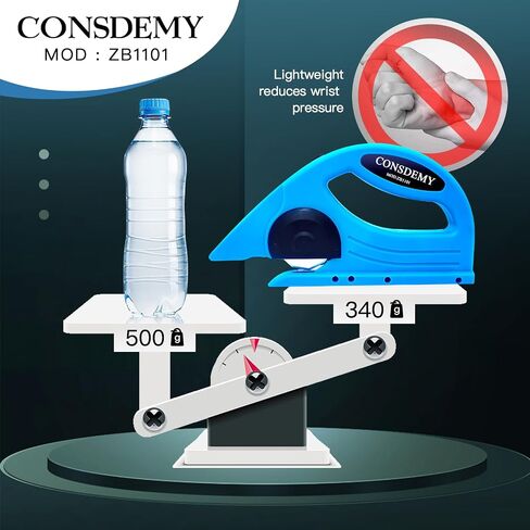 Multi-Purpose Electric Cutter-Electric Scissors for Fabric Carpet Cardboard Vinyl Wood and more High-Speed Rotary Cutting Tool with Durable Blades and Safety Switch in Saudi Arabia