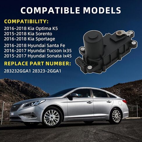 محرك التحكم في عداء مشعب السحب للمحرك VCM Motor Assy متوافق مع 2015-2018 Santa Fe Tucson ix35 Sonata ix45 Kia Optima K5 Sorento Sportage يستبدل 911-923 283232GGA1 28323-2GGA1 in Saudi Arabia