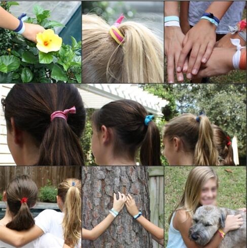 YYCRAFT 5/8" 15 Yards Glitter Fold Over Elastic Stretch Foldover FOE Elastics for Hair Ties Headbands (Black) in Saudi Arabia