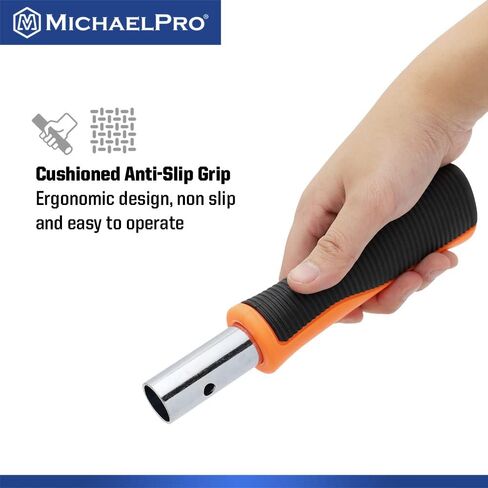 MichaelPro MP009086 1-Ton Power Hand Winch Puller | Winch Puller for Motor Hoisting, Shafts and Gears, Vehicle Recovery, Stretching Wire and Fences, Comes with Carrying Case in Saudi Arabia