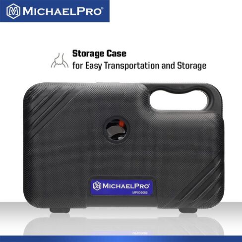 MichaelPro MP009086 1-Ton Power Hand Winch Puller | Winch Puller for Motor Hoisting, Shafts and Gears, Vehicle Recovery, Stretching Wire and Fences, Comes with Carrying Case in Saudi Arabia