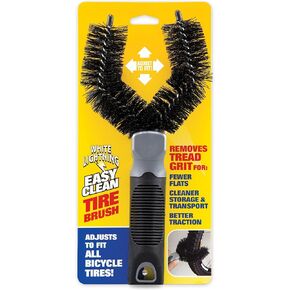 White Lightning Tire Cleaning Brush,Black,10