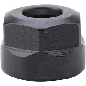 ER11 Dynamic Balancing Nut Metal Collet Clamping Bit Nut Chuck Holder Lathe for Piece Fixing Replace Broken Part (M15*1-Black)