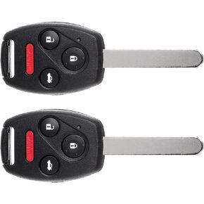 OCPTY 2X Flip Key Entry Remote Control Entry Remote Key Fob Transponder Ignition Key Replacement for 04-2 for H onda Accord CR-V fcc:OUCG8D-380H-A 35111-SHJ-305 850G-G8D380HA