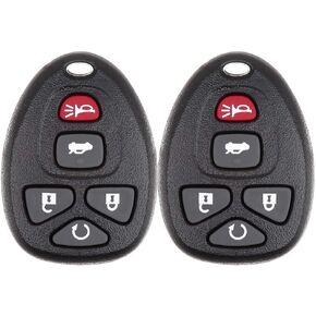 OCPTY 2X Flip Key Entry Remote SHELL CASE replacement for 04 05 06 07 08 09 10 11 12 for Buick Allure LaCrosse for Chevy for Malibu for Cobalt for Saturn Aura Sky KOBfor GT04AA 22733524A OUC60270A