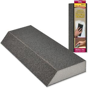 IVY Classic 42031 Fine Angled Drywall XL Sanding Sponge, Flex-Abrasive, 1-Pack