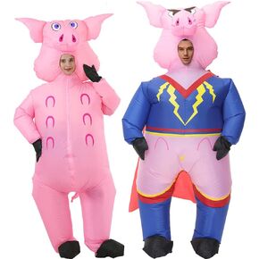 Pig Costume Inflatable Pig Costume Superman Costume Adult