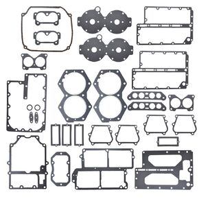 Carbman Gasket Kit for Powerhead Johnson/Evinrude V4 Crossflow 1977-1998 439085, 391300 389556