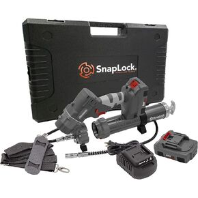 LubriMatic 30-808 Snaplock Quick Release Gun - 20V Lithium Ion