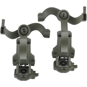 Helmet Rail Adapter,Multi-Angle Adjustable Tactical Headset Helmet Accessories