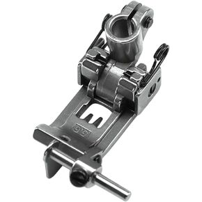 Blooy - Adjustable Fabric Guide Presser Foot for Siruba F007 C007 Pegasus W500 W600 Yamato VC2700,VG2700 Coverstitch Sewing Machines (Needle Distance 5.6mm)
