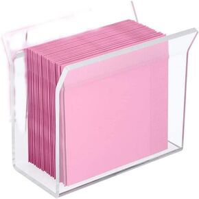 1PC Clear Acrylic Napkin Holder Cocktail U-Shape Tissue Dispenser Tabletop Stand Napkin Organizer for Halloween Christmas Kitchen Restaurant Home Bar Accessories