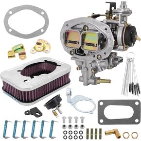 KIPA Carburetor air Filter assembly kit for DFEV 32/36 Electrical choke Fit for VW Bug 1976-1983 Dodge arrow sedan pickup Caravan Challenger Mazda B2600 2.0L 2.6L Engines Fiat 124 131