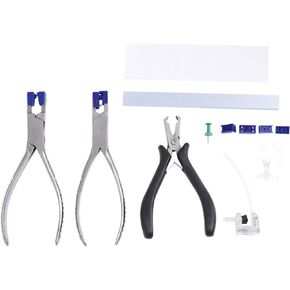 Eyeglass Repair Kit, Rimless Glasses Frames Optical Tool Plier Eye Glass Disassembly Repairing Tools