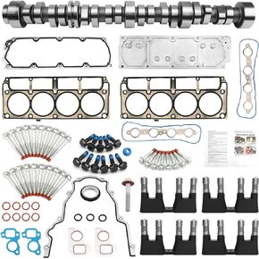 DOD/AFM Disabled Kit With Camshaft Lifters Compatible with 2007-2013 Chevrolet Avalanche Silverado Tahoe, GMC Yukon Sierra 5.3L Truck/SUV Engines