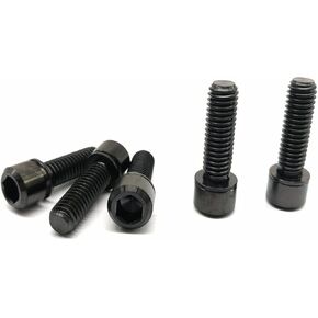 RISON Titanium M6 x 16mm Bicycle Screws Allen Hex Socket Head Bike Bolts Rainbow Bolts with Washer 5PCS in Kuwait