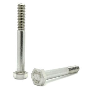 25 Qty 5/16-18 x 2-1/2" 304 Stainless Steel Hex Head Cap Screw Bolts (BCP654)