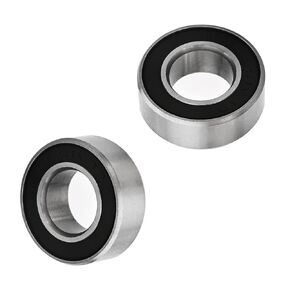 Bettomshin 1Pcs 6300-RS Bearings, Miniature Deep Groove Ball Bearings, Double Side Rubber Seal, 10x35x11(IDxODxTHK) Skateboard Bearings for Fitness Equipment Electrical Motors