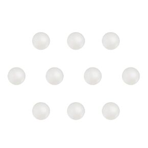 uxcell 10pcs 9mm Nylon Solid Plastic Bearing Balls G1 Precision Solid Nylon Balls Bearings